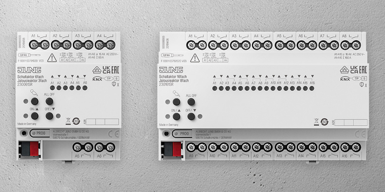 KNX Schalt- und Jalousieaktoren bei Elektrotechnik Sendner in Retzbach