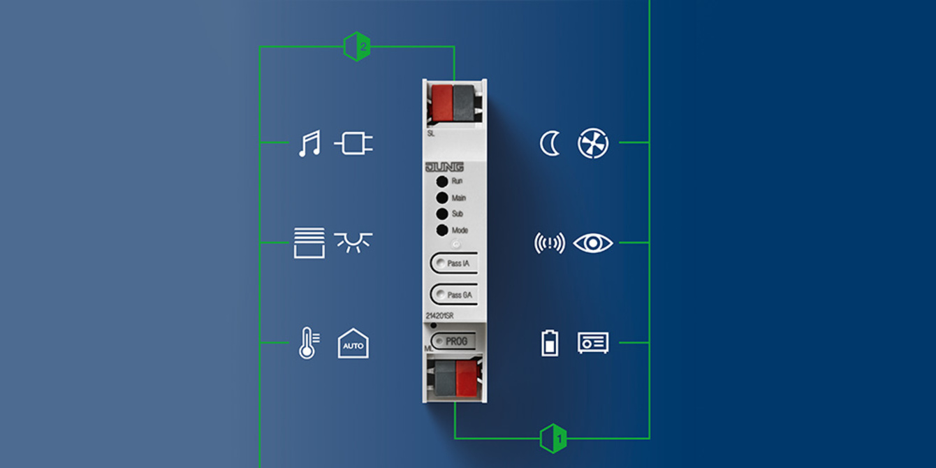 KNX Bereichs- und Linienkoppler bei Elektrotechnik Sendner in Retzbach